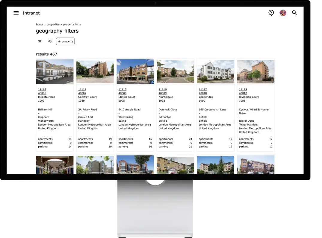 Property Catalog